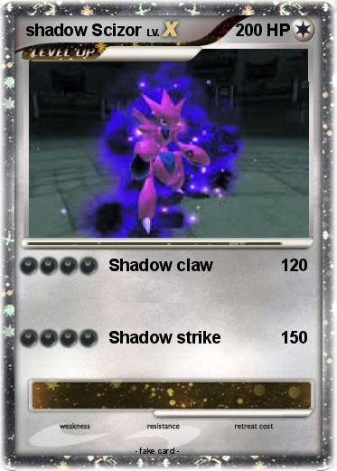 Pokemon shadow Scizor