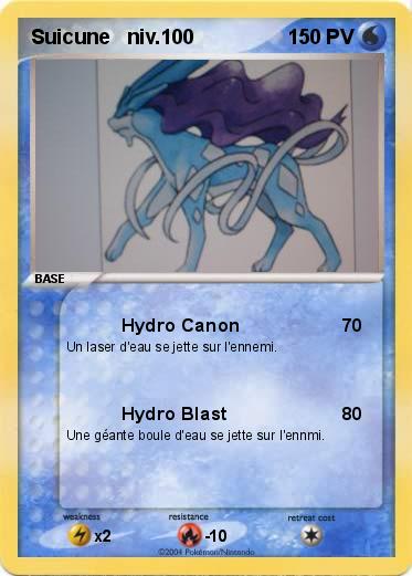 Pokemon Suicune   niv.100