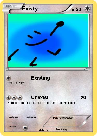 Pokemon Existy