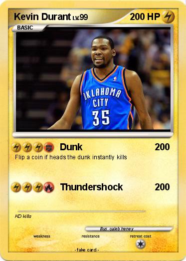 Pokemon Kevin Durant