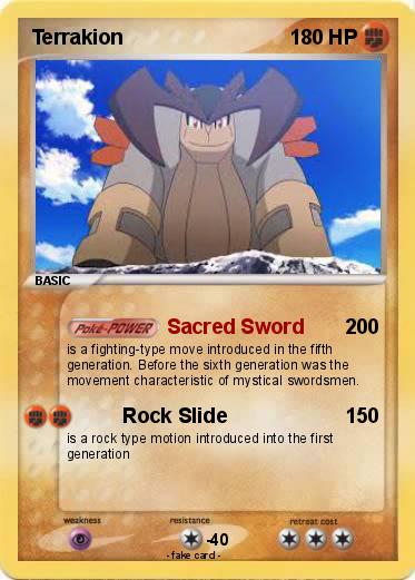 Pokemon Terrakion