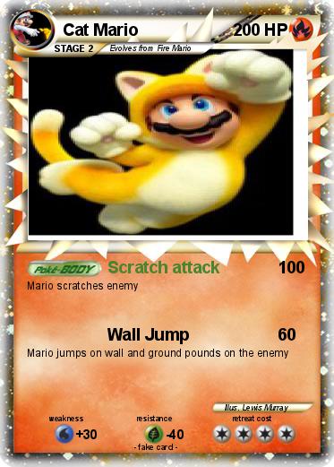 Pokemon Cat Mario