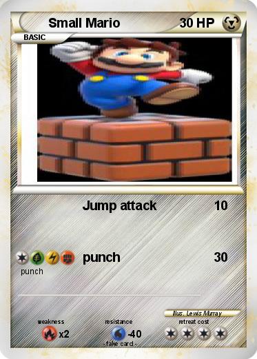 Pokemon Small Mario