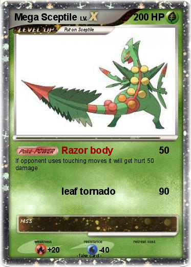 Pokemon Mega Sceptile