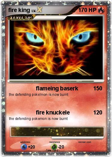 Pokemon fire king