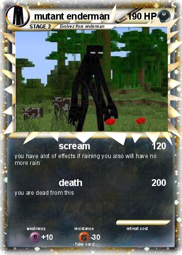 Pokemon mutant enderman