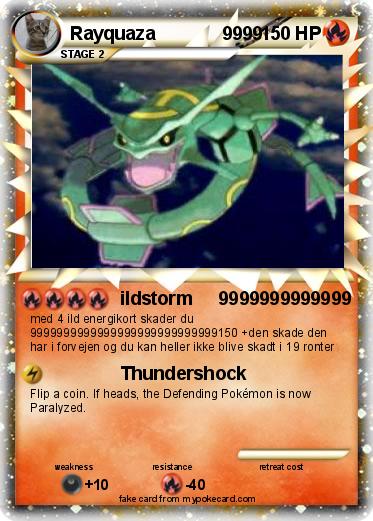 Pokemon Rayquaza             9999