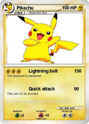 Pokemon Pikachu
