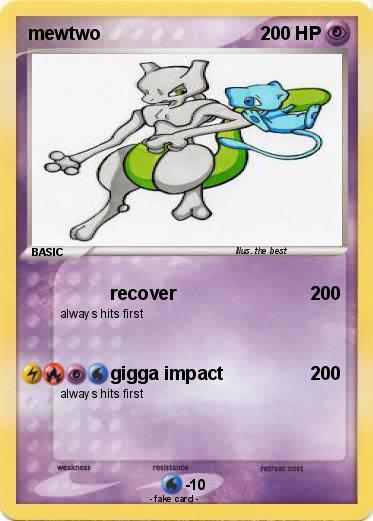 Pokemon mewtwo
