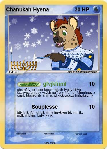 Pokemon Chanukah Hyena