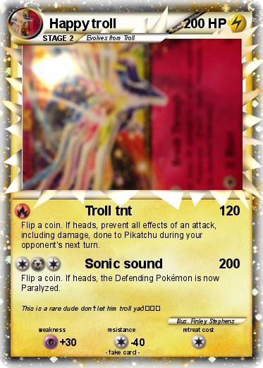 Pokemon Happy troll