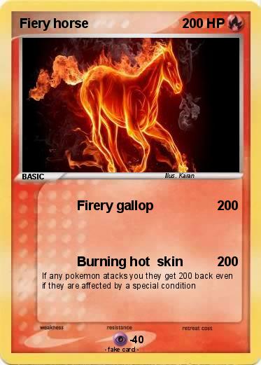Pokemon Fiery horse