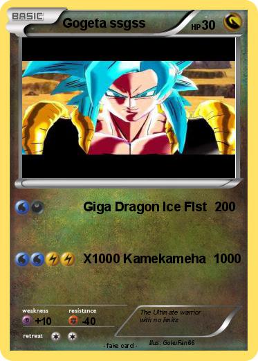 Pokemon Gogeta ssgss