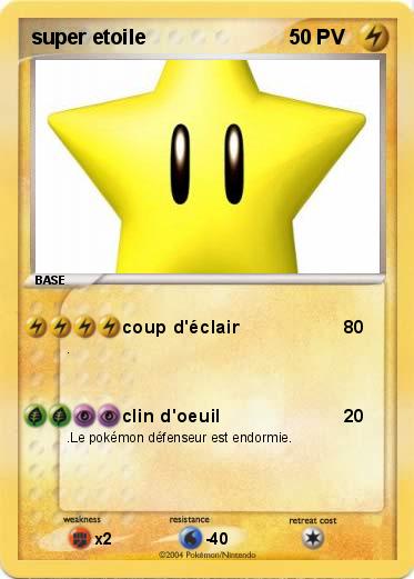 Pokemon super etoile