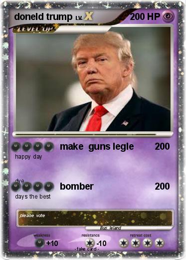 Pokemon doneld trump