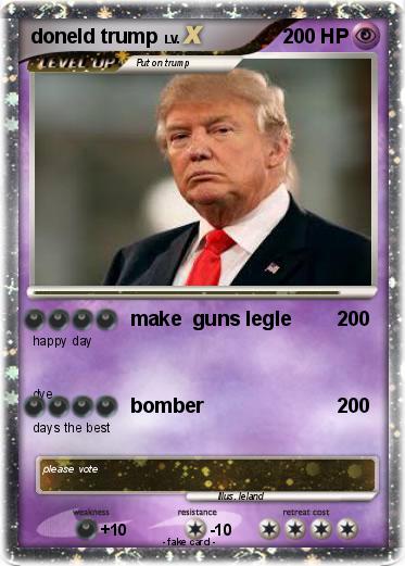 Pokemon doneld trump