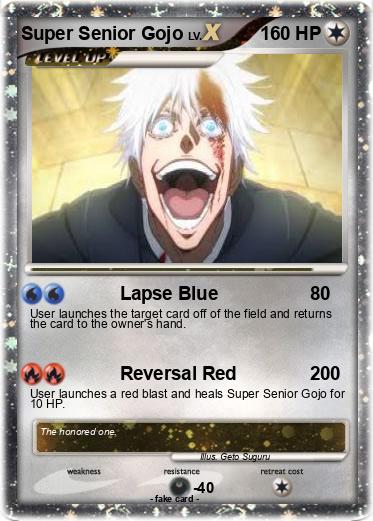 Pokemon Super Senior Gojo
