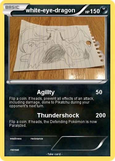 Pokemon white-eye-dragon