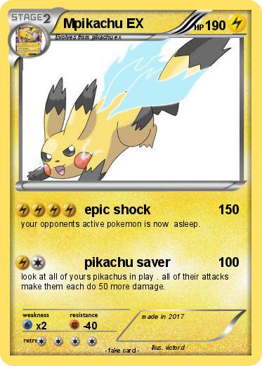 Pokemon Mpikachu EX