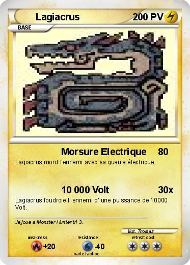 Pokemon Lagiacrus