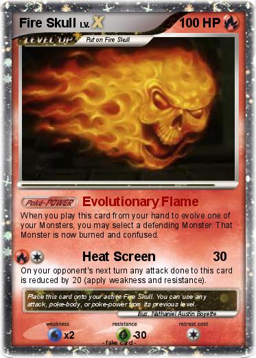 Pokemon Fire Skull