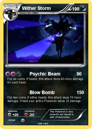 Pokemon Wither Storm