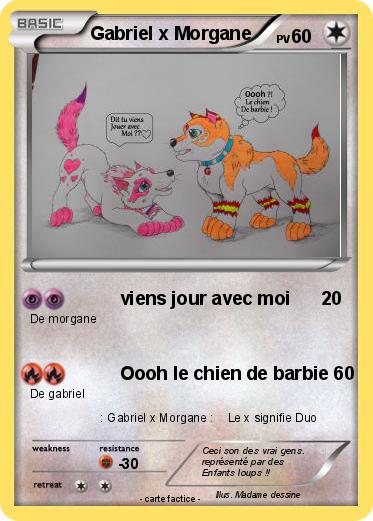 Pokemon Gabriel x Morgane