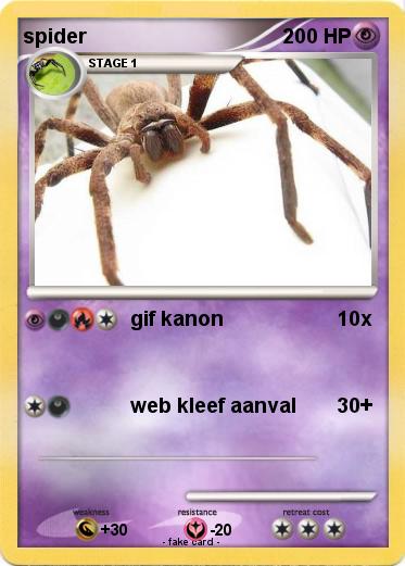 Pokemon spider