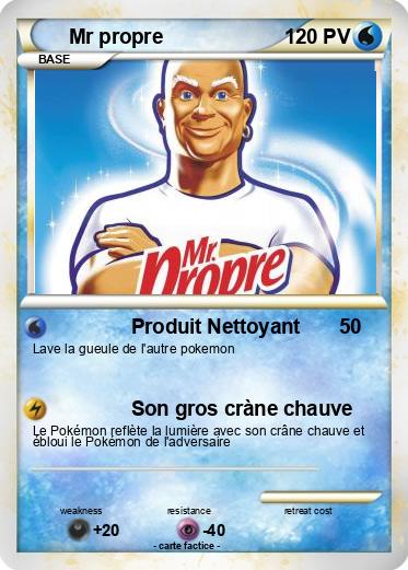 Pokemon Mr propre