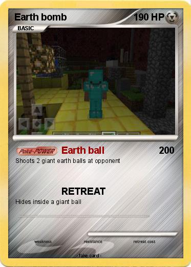 Pokemon Earth bomb