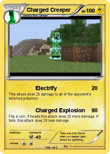 Pokemon Charged Creeper