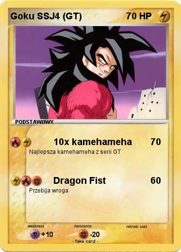 Pokemon Goku SSJ4 (GT)