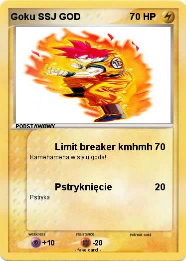 Pokemon Goku SSJ GOD