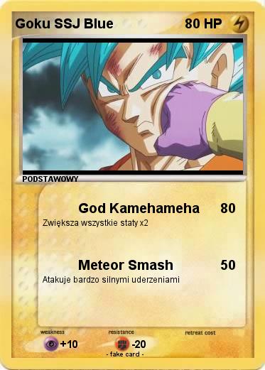 Pokemon Goku SSJ Blue