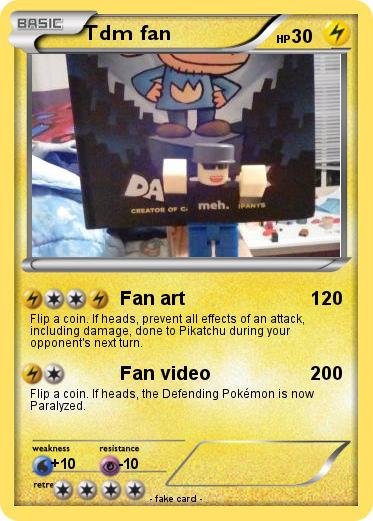 Pokemon Tdm fan