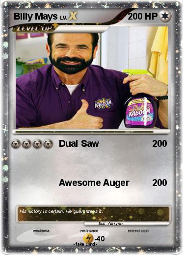 Pokemon Billy Mays