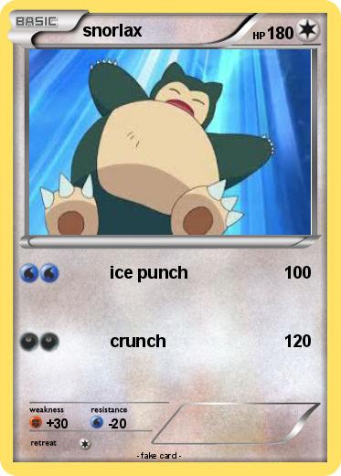 Pokemon snorlax