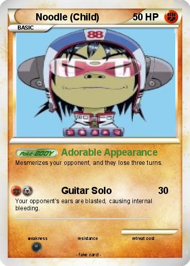 Pokemon Noodle (Child)