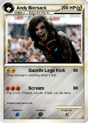 Pokemon Andy Biersack