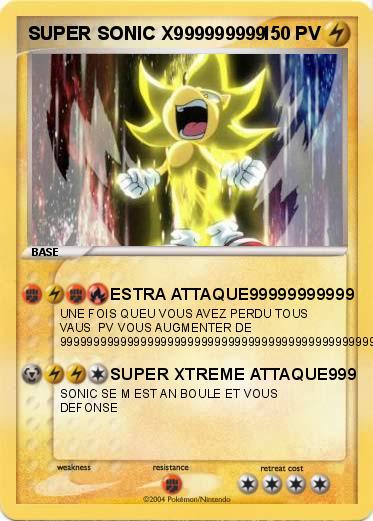 Pokemon SUPER SONIC X999999999