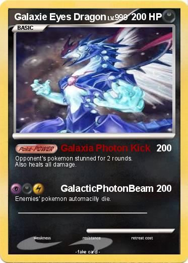 Pokemon Galaxie Eyes Dragon