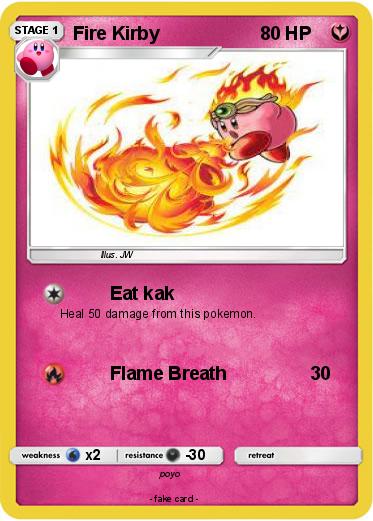 Pokemon Fire Kirby