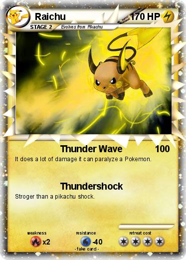 Pokemon Raichu
