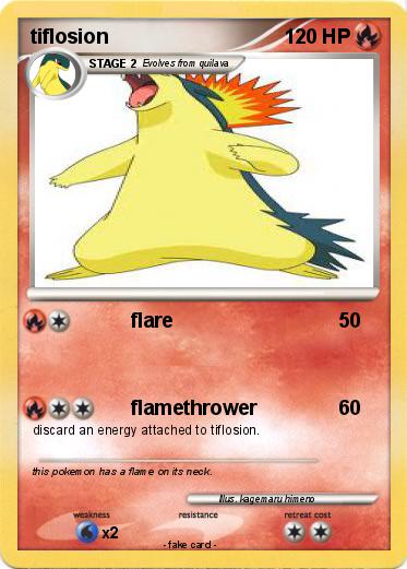 Pokemon tiflosion