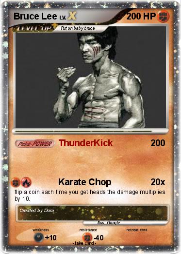 Pokemon Bruce Lee