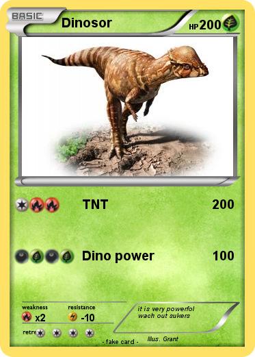 Pokemon Dinosor