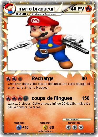 Pokemon mario braqueur