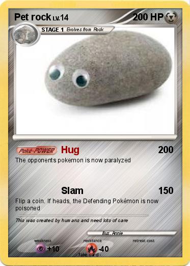 Pokemon Pet rock