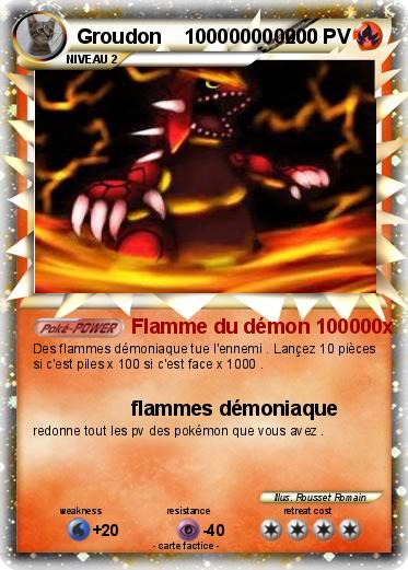 Pokemon Groudon    100000000000