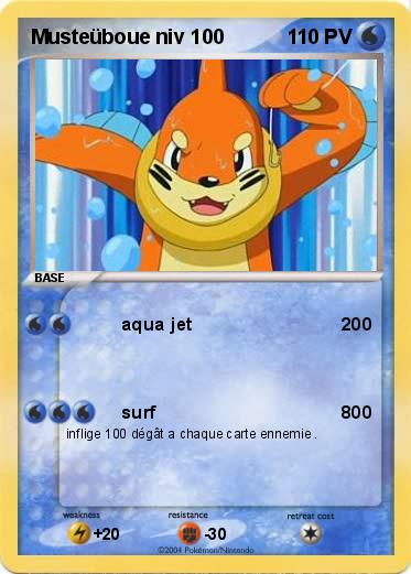 Pokemon Musteüboue niv 100